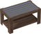 vidaXL - Salontafel - met - LED - 93x53x45 - cm - bewerkt - hout - bruin - eikenkleur
