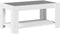 vidaXL - Salontafel - met - LED - 93x53x45 - cm - bewerkt - hout - wit