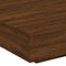 vidaXL - Salontafel - met - LED-verlichting - 100x100x31 - cm - bruin - eikenkleur