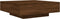 vidaXL - Salontafel - met - LED-verlichting - 100x100x31 - cm - bruin - eikenkleur