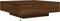 vidaXL - Salontafel - met - LED-verlichting - 100x100x31 - cm - bruin - eikenkleur