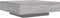 vidaXL - Salontafel - met - LED-verlichting - 100x100x31 - cm - grijs - sonoma - eiken