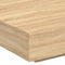vidaXL - Salontafel - met - LED-verlichting - 100x100x31 - cm - sonoma - eikenkleur