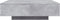 vidaXL - Salontafel - met - LED-verlichting - 100x100x31 - cm - betongrijs