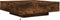 vidaXL - Salontafel - met - LED-verlichting - 100x100x31 - cm - gerookt - eikenkleur