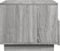 vidaXL - Salontafel - met - LED-verlichting - 50x49x40 - cm - grijs - sonoma - eiken