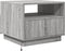 vidaXL - Salontafel - met - LED-verlichting - 50x49x40 - cm - grijs - sonoma - eiken