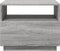 vidaXL - Salontafel - met - LED-verlichting - 50x49x40 - cm - grijs - sonoma - eiken