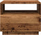 vidaXL - Salontafel - met - LED-verlichting - 50x49x40 - cm - oud - houtkleurig