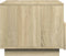 vidaXL - Salontafel - met - LED-verlichting - 50x49x40 - cm - sonoma - eikenkleurig