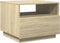 vidaXL - Salontafel - met - LED-verlichting - 50x49x40 - cm - sonoma - eikenkleurig