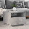 vidaXL - Salontafel - met - LED-verlichting - 50x49x40 - cm - betongrijs