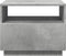 vidaXL - Salontafel - met - LED-verlichting - 50x49x40 - cm - betongrijs