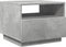 vidaXL - Salontafel - met - LED-verlichting - 50x49x40 - cm - betongrijs