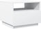 vidaXL - Salontafel - met - LED-verlichting - 50x49x40 - cm - wit