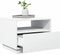 vidaXL - Salontafel - met - LED-verlichting - 50x49x40 - cm - wit