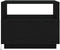 vidaXL - Salontafel - met - LED-verlichting - 50x49x40 - cm - zwart - eiken