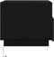 vidaXL - Salontafel - met - LED-verlichting - 50x49x40 - cm - zwart - eiken