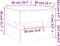vidaXL - Salontafel - met - LED-verlichting - 50x50x40 - cm - bruin - eikenkleur