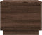 vidaXL - Salontafel - met - LED-verlichting - 50x50x40 - cm - bruin - eikenkleur