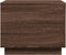 vidaXL - Salontafel - met - LED-verlichting - 50x50x40 - cm - bruin - eikenkleur