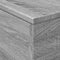 vidaXL - Salontafel - met - LED-verlichting - 50x50x40 - cm - grijs - sonoma - eiken