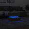 vidaXL - Salontafel - met - LED-verlichting - 50x50x40 - cm - sonoma - eiken