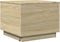 vidaXL - Salontafel - met - LED-verlichting - 50x50x40 - cm - sonoma - eiken