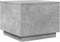 vidaXL - Salontafel - met - LED-verlichting - 50x50x40 - cm - betongrijs