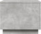 vidaXL - Salontafel - met - LED-verlichting - 50x50x40 - cm - betongrijs