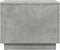 vidaXL - Salontafel - met - LED-verlichting - 50x50x40 - cm - betongrijs