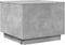vidaXL - Salontafel - met - LED-verlichting - 50x50x40 - cm - betongrijs
