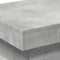 vidaXL - Salontafel - met - LED-verlichting - 50x50x40 - cm - betongrijs