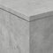 vidaXL - Salontafel - met - LED-verlichting - 50x50x40 - cm - betongrijs