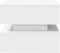 vidaXL - Salontafel - met - LED-verlichting - 50x50x40 - cm - wit