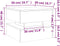 vidaXL - Salontafel - met - LED-verlichting - 50x50x40 - cm - wit