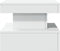 vidaXL - Salontafel - met - LED-verlichting - 50x50x40 - cm - wit