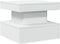 vidaXL - Salontafel - met - LED-verlichting - 50x50x40 - cm - wit
