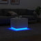vidaXL - Salontafel - met - LED-verlichting - 50x50x40 - cm - wit