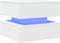 vidaXL - Salontafel - met - LED-verlichting - 50x50x40 - cm - wit