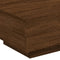 vidaXL - Salontafel - met - LED-verlichting - 55x55x31 - cm - bruin - eikenkleur