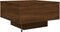 vidaXL - Salontafel - met - LED-verlichting - 55x55x31 - cm - bruin - eikenkleur