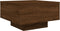 vidaXL - Salontafel - met - LED-verlichting - 55x55x31 - cm - bruin - eikenkleur
