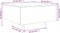 vidaXL - Salontafel - met - LED-verlichting - 55x55x31 - cm - gerookt - eikenkleurig