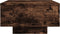 vidaXL - Salontafel - met - LED-verlichting - 55x55x31 - cm - gerookt - eikenkleurig