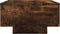 vidaXL - Salontafel - met - LED-verlichting - 55x55x31 - cm - gerookt - eikenkleurig