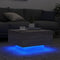 vidaXL - Salontafel - met - LED-verlichting - 55x55x31 - cm - grijs - sonoma - eiken