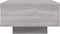 vidaXL - Salontafel - met - LED-verlichting - 55x55x31 - cm - grijs - sonoma - eiken