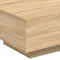 vidaXL - Salontafel - met - LED-verlichting - 55x55x31 - cm - sonoma - eikenkleurig