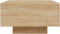 vidaXL - Salontafel - met - LED-verlichting - 55x55x31 - cm - sonoma - eikenkleurig